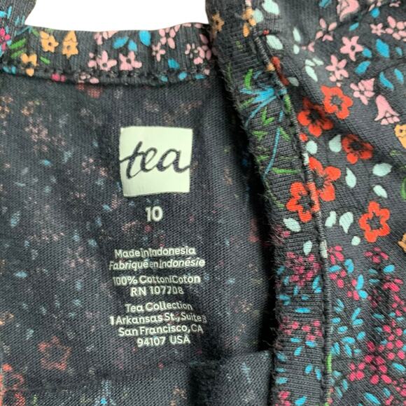 Tea Collection Ditsy Ruffle Jumper - Picture 3 of 11